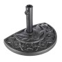 Base de sombrilla media negra de HI, Bases para sombrillas - Ref: Foro24-435295, Precio: 61,99 €, Descuento: %