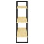 3-tier solid pine wood shelf 80x30x105 cm by vidaXL, Bookcases and shelves - Ref: Foro24-806532, Price: 48,99 €, Discount: %