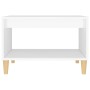 Mesa de centro madera contrachapada blanco 60x50x40 cm de vidaXL, Mesas de centro - Ref: Foro24-812672, Precio: 52,04 €, Desc...