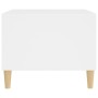 Mesa de centro madera contrachapada blanco 60x50x40 cm de vidaXL, Mesas de centro - Ref: Foro24-812672, Precio: 52,04 €, Desc...