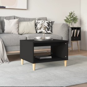 Black plywood coffee table 60x50x40 cm by vidaXL, Coffee table - Ref: Foro24-812673, Price: 45,05 €, Discount: %