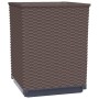 2 brown polypropylene planters 30x30x37 cm by vidaXL, Pots and planters - Ref: Foro24-364184, Price: 47,54 €, Discount: %