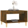 Smoked oak plywood coffee table 60x50x40 cm by vidaXL, Coffee table - Ref: Foro24-817519, Price: 38,99 €, Discount: %