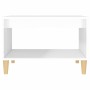 Glossy white plywood coffee table 60x50x40 cm by vidaXL, Coffee table - Ref: Foro24-812678, Price: 49,34 €, Discount: %