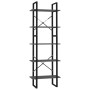 5-tier shelving unit gray engineered wood 60x30x175 cm by vidaXL, Bookcases and shelves - Ref: Foro24-3081980, Price: 80,37 €...