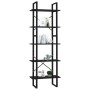 5-tier shelving black engineered wood 60x30x175 cm by vidaXL, Bookcases and shelves - Ref: Foro24-3081979, Price: 81,92 €, Di...