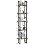 5-tier solid brown pine wood shelf 40x30x175 cm by vidaXL, Bookcases and shelves - Ref: Foro24-3081976, Price: 88,91 €, Disco...