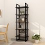 5-tier black pine wood shelf 60x30x175 cm by vidaXL, Bookcases and shelves - Ref: Foro24-3081987, Price: 100,42 €, Discount: %