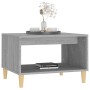 Sonoma gray plywood coffee table 60x50x40 cm by vidaXL, Coffee table - Ref: Foro24-817520, Price: 48,99 €, Discount: %