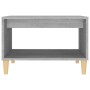 Sonoma gray plywood coffee table 60x50x40 cm by vidaXL, Coffee table - Ref: Foro24-817520, Price: 48,99 €, Discount: %