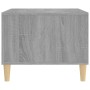 Sonoma gray plywood coffee table 60x50x40 cm by vidaXL, Coffee table - Ref: Foro24-817520, Price: 48,99 €, Discount: %