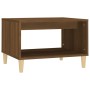 Mesa de centro madera contrachapada marrón roble 60x50x40 cm de vidaXL, Mesas de centro - Ref: Foro24-817521, Precio: 36,63 €...