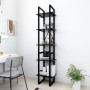 5-level black engineered wood shelf 40x30x175 cm by vidaXL, Bookcases and shelves - Ref: Foro24-3081969, Price: 76,51 €, Disc...