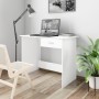 White plywood desk 100x50x76 cm by vidaXL, Desks - Ref: Foro24-800549, Price: 68,20 €, Discount: %