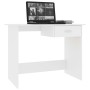 White plywood desk 100x50x76 cm by vidaXL, Desks - Ref: Foro24-800549, Price: 68,20 €, Discount: %