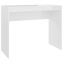 Glossy white plywood desk 90x40x72 cm by vidaXL, Desks - Ref: Foro24-800384, Price: 51,76 €, Discount: %