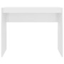 Glossy white plywood desk 90x40x72 cm by vidaXL, Desks - Ref: Foro24-800384, Price: 51,76 €, Discount: %