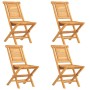 5-piece garden dining set solid teak wood by vidaXL, Garden sets - Ref: Foro24-3155016, Price: 432,07 €, Discount: %