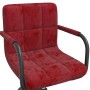 4pcs Red Wine Red Velvet Swivel Dining Chairs by vidaXL, dining chairs - Ref: Foro24-3088237, Price: 222,46 €, Discount: %