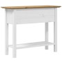 Mesa consola BODO madera maciza de pino marrón 91x35x74 cm de vidaXL, Mesas auxiliares - Ref: Foro24-355072, Precio: 100,24 €...