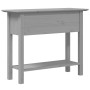 BODO console table solid gray pine wood 90x34.5x73 cm by vidaXL, Side tables - Ref: Foro24-355073, Price: 91,55 €, Discount: %