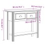 BODO console table solid gray pine wood 90x34.5x73 cm by vidaXL, Side tables - Ref: Foro24-355073, Price: 91,55 €, Discount: %