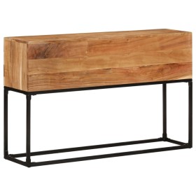 Solid acacia wood console table 120x30x75 cm by vidaXL, Side tables - Ref: Foro24-320821, Price: 125,99 €, Discount: %