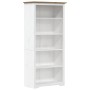 BODO bookcase 5 shelves solid brown pine wood 80x38x180 cm by vidaXL, Bookcases and shelves - Ref: Foro24-355081, Price: 177,...