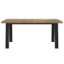 Solid acacia wood dining table 170x90 cm by vidaXL, Kitchen and dining tables - Ref: Foro24-245689, Price: 376,54 €, Discount: %