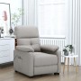 Sillón elevable tela gris taupe de vidaXL, Sillones - Ref: Foro24-3120366, Precio: 373,21 €, Descuento: %