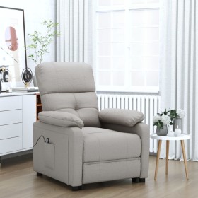 Sillón elevable tela gris taupe de vidaXL, Sillones - Ref: Foro24-3120366, Precio: 373,99 €, Descuento: %