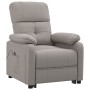 Sillón elevable tela gris taupe de vidaXL, Sillones - Ref: Foro24-3120366, Precio: 373,99 €, Descuento: %