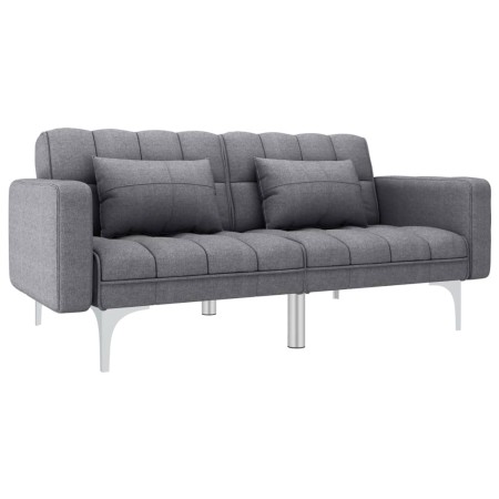 Sofá cama de tela gris claro de vidaXL, Sofás - Ref: Foro24-247215, Precio: 418,68 €, Descuento: %