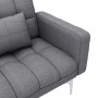 Light gray fabric sofa bed by vidaXL, Sofas - Ref: Foro24-247215, Price: 418,68 €, Discount: %