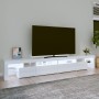 TV cabinet with bright white LED lights 260x36.5x40 cm by vidaXL, TV Furniture - Ref: Foro24-3152822, Price: 207,35 €, Discou...