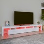 TV cabinet with bright white LED lights 260x36.5x40 cm by vidaXL, TV Furniture - Ref: Foro24-3152822, Price: 207,35 €, Discou...