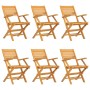 Garden dining set 7 pieces solid teak wood by vidaXL, Garden sets - Ref: Foro24-3155014, Price: 536,51 €, Discount: %