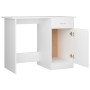 White plywood desk 100x50x76 cm by vidaXL, Desks - Ref: Foro24-801080, Price: 83,91 €, Discount: %