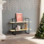 2-tier solid pine wood shelf 100x30x70 cm by vidaXL, Bookcases and shelves - Ref: Foro24-806472, Price: 43,26 €, Discount: %