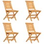 5-piece solid teak wood garden dining set by vidaXL, Garden sets - Ref: Foro24-3155034, Price: 403,66 €, Discount: %