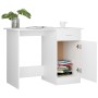 White plywood desk 100x50x76 cm by vidaXL, Desks - Ref: Foro24-801080, Price: 83,91 €, Discount: %