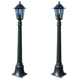 Farolas de jardín Preston 2 piezas 105 cm de vidaXL, Iluminación de exterior - Ref: Foro24-3057506, Precio: 114,99 €, Descuen...