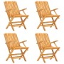 5-piece garden dining set solid teak wood by vidaXL, Garden sets - Ref: Foro24-3155037, Price: 387,97 €, Discount: %