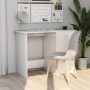 Glossy white plywood desk 100x50x76 cm by vidaXL, Desks - Ref: Foro24-801086, Price: 99,90 €, Discount: %