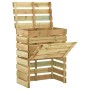 Compostadores de láminas 2 uds madera de pino 80x50x100 cm de vidaXL, Compostadores - Ref: Foro24-3078136, Precio: 157,14 €, ...