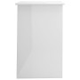 Escritorio de madera contrachapada blanco brillo 100x50x76 cm de vidaXL, Escritorios - Ref: Foro24-801086, Precio: 99,90 €, D...