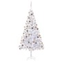 Árbol de Navidad artificial con luces y bolas 910 ramas 210 cm de vidaXL, Arboles de navidad - Ref: Foro24-3077581, Precio: 1...