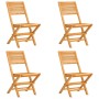 5-piece garden dining set solid teak wood by vidaXL, Garden sets - Ref: Foro24-3155040, Price: 357,83 €, Discount: %