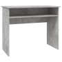 Escritorio de madera contrachapada gris hormigón 90x50x74 cm de vidaXL, Escritorios - Ref: Foro24-801174, Precio: 52,02 €, De...