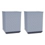 Planters 2 units light gray polypropylene 30x30x37 cm by vidaXL, Pots and planters - Ref: Foro24-364181, Price: 50,77 €, Disc...